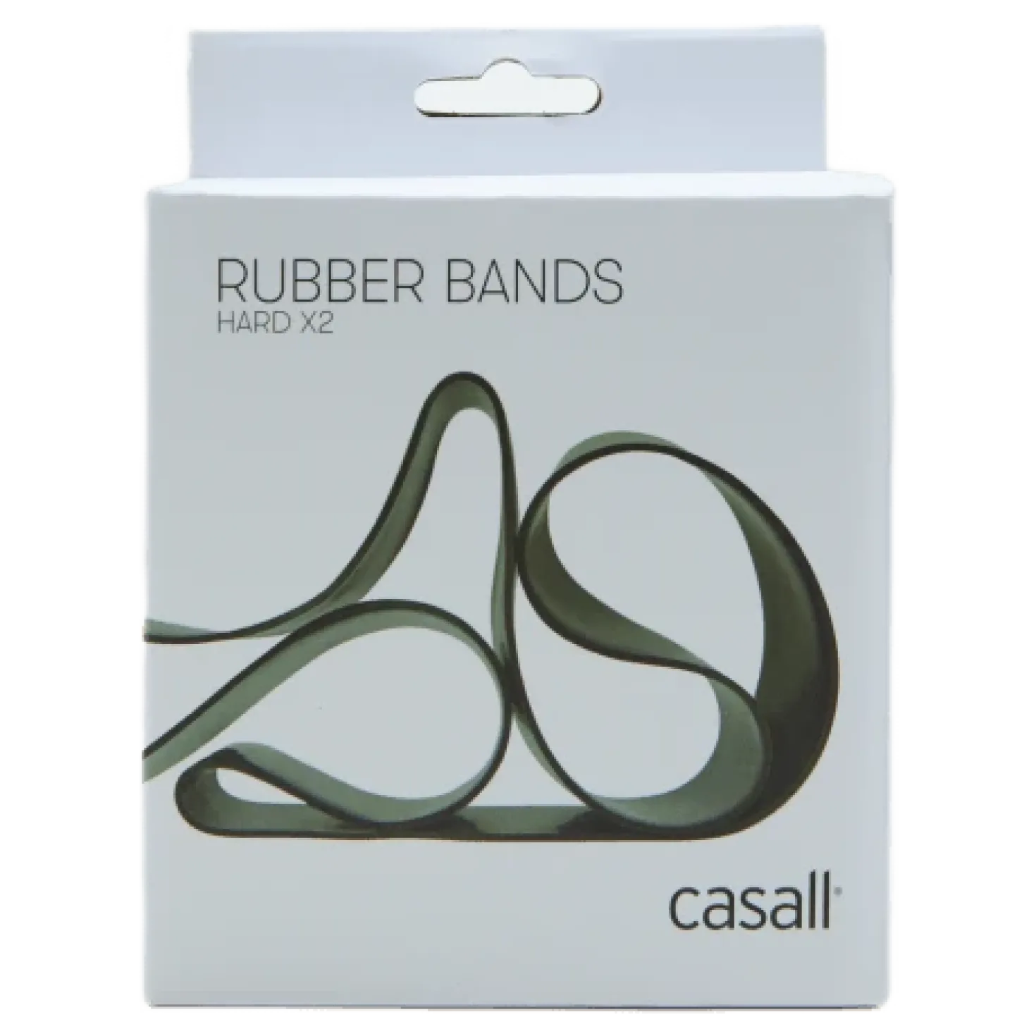 Rubber Band Hard 2pcs Hard Green