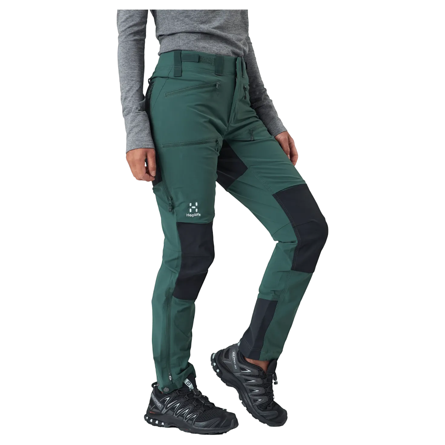 Rugged Standard Pant Women Fjell Green/true Black
