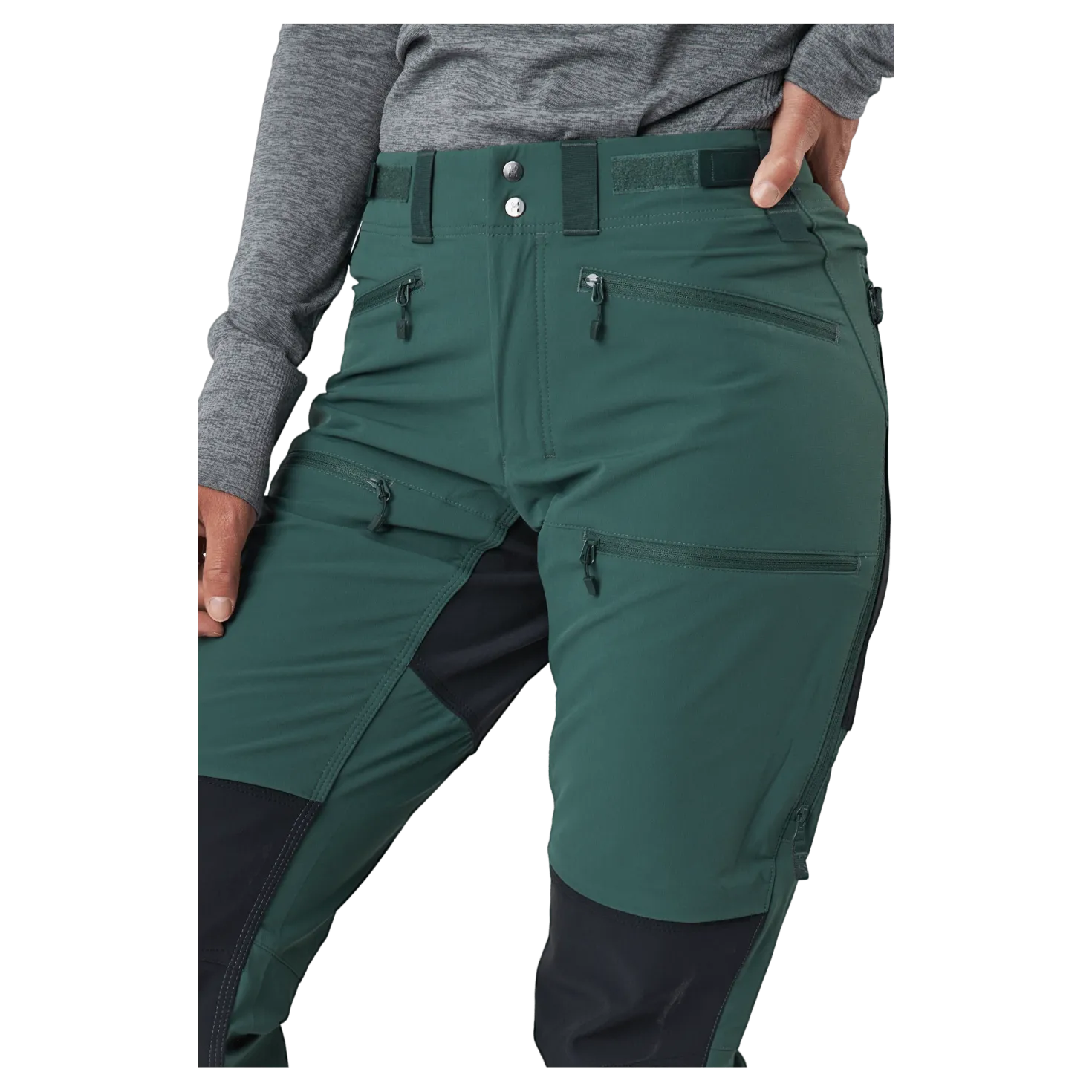 Rugged Standard Pant Women Fjell Green/true Black