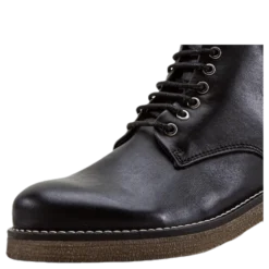Rummy Leather Boots Black