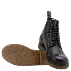 Rummy Leather Boots Black