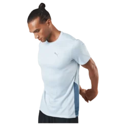 Run Favorite Ss Tee Platinum Grey-sky Evening