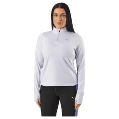 Run Favorite 1/4 Zip W Spring Lavender