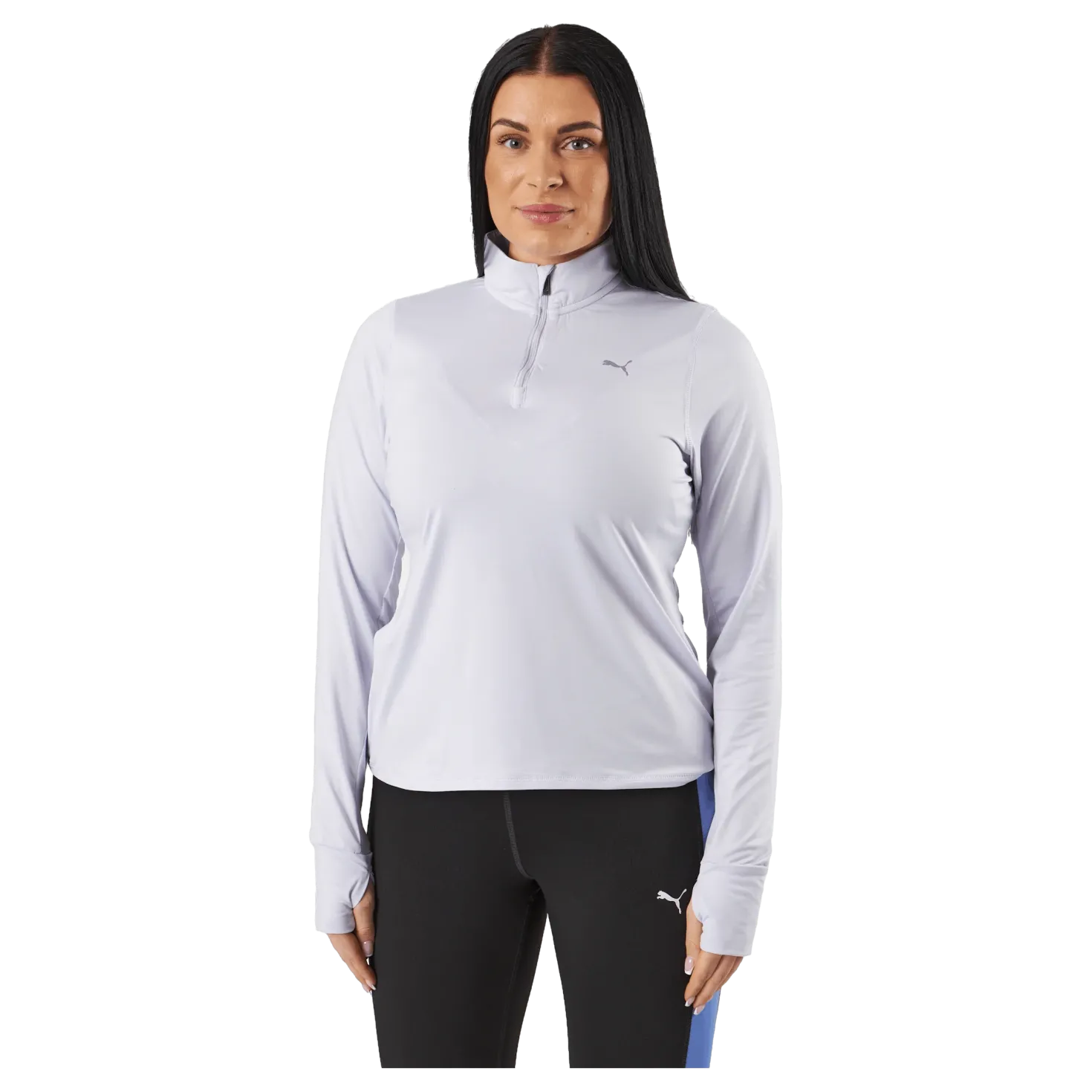 Run Favorite 1/4 Zip W Spring Lavender
