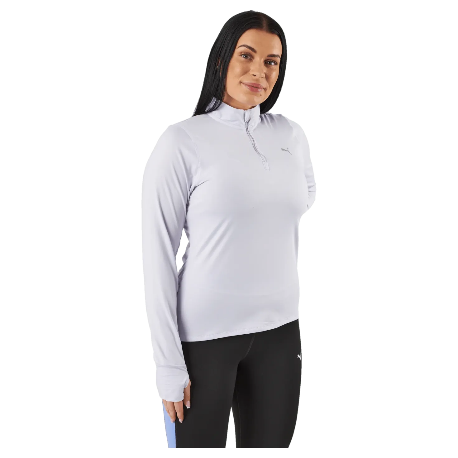 Run Favorite 1/4 Zip W Spring Lavender