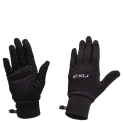 Run Glove Black/Silver