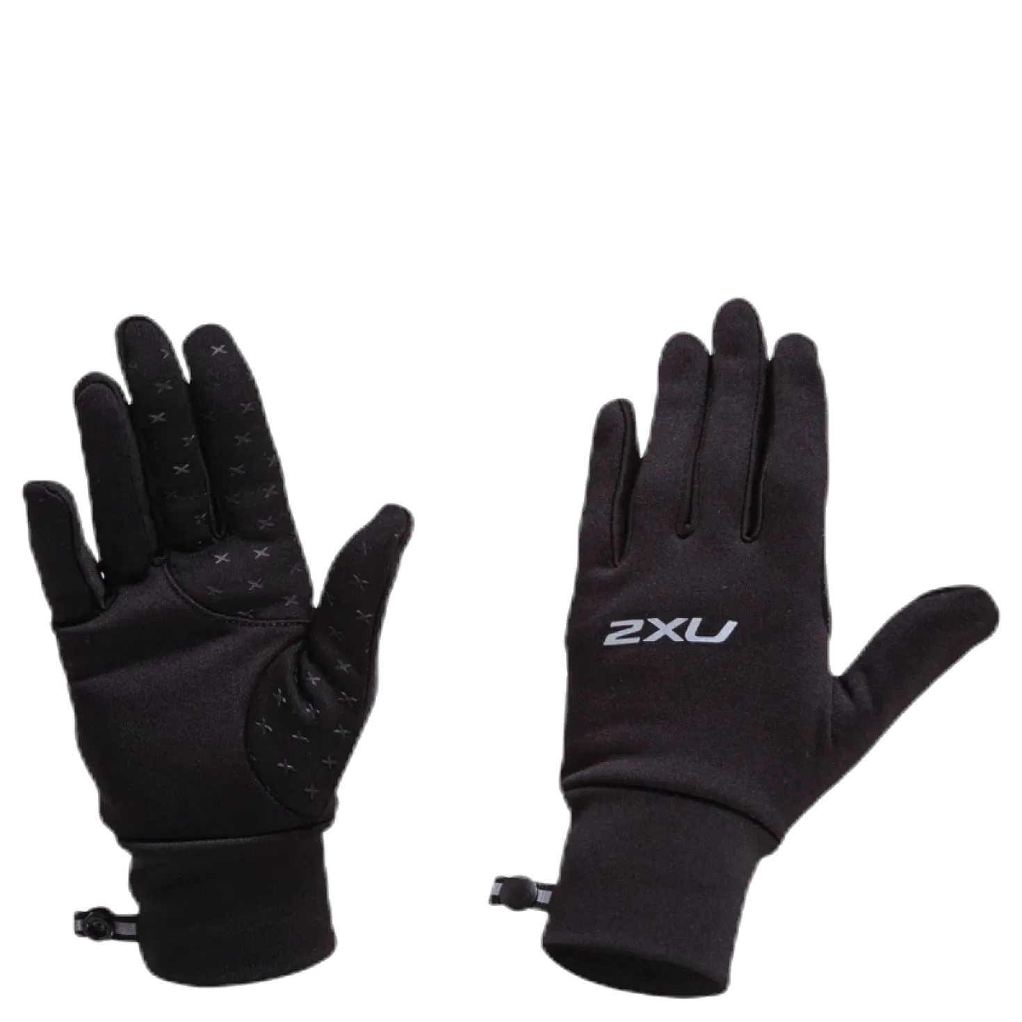 Run Glove Black/Silver
