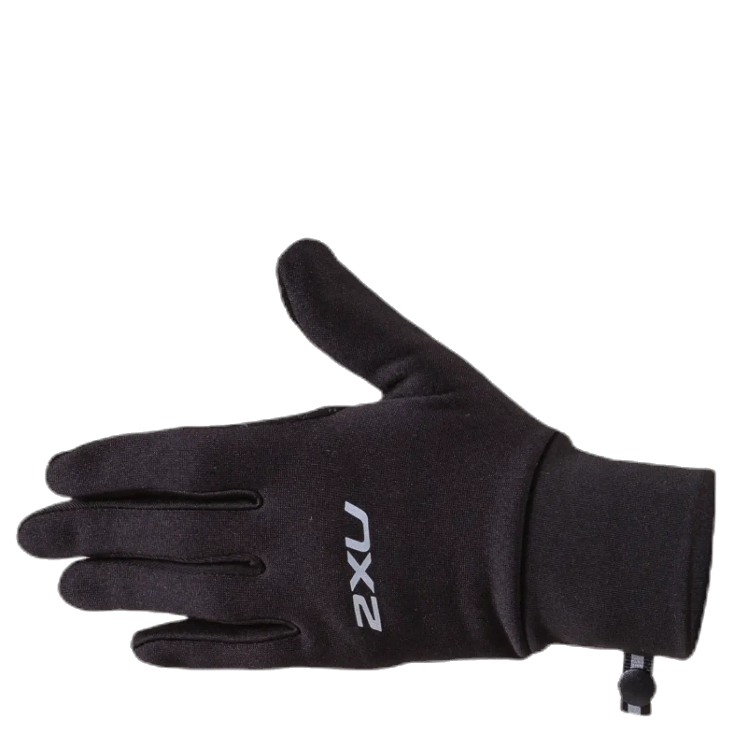 Run Glove Black/Silver