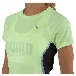 Run Lite Laser Cat SS Tee Yellow
