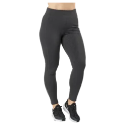 Run Reflective Tights Black/grey/silver