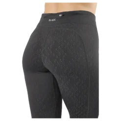 Run Reflective Tights Black/grey/silver