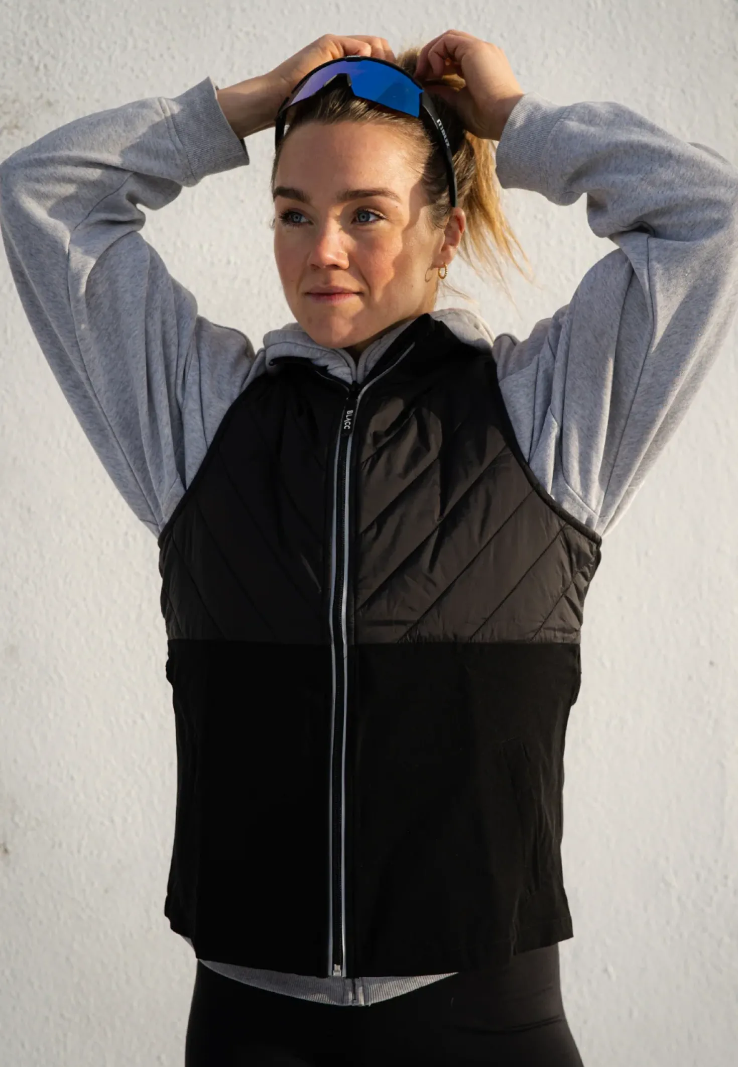 Run Slim Vest Jet Black