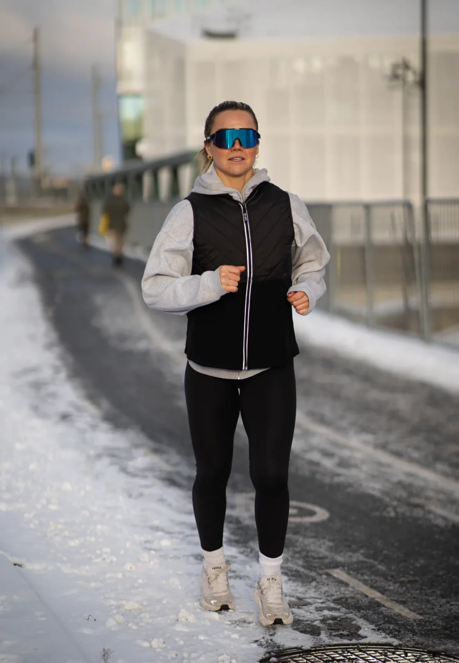 Run Slim Vest Jet Black