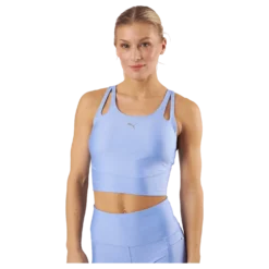 Run Ultraform Crop Tank W Elektro Purple