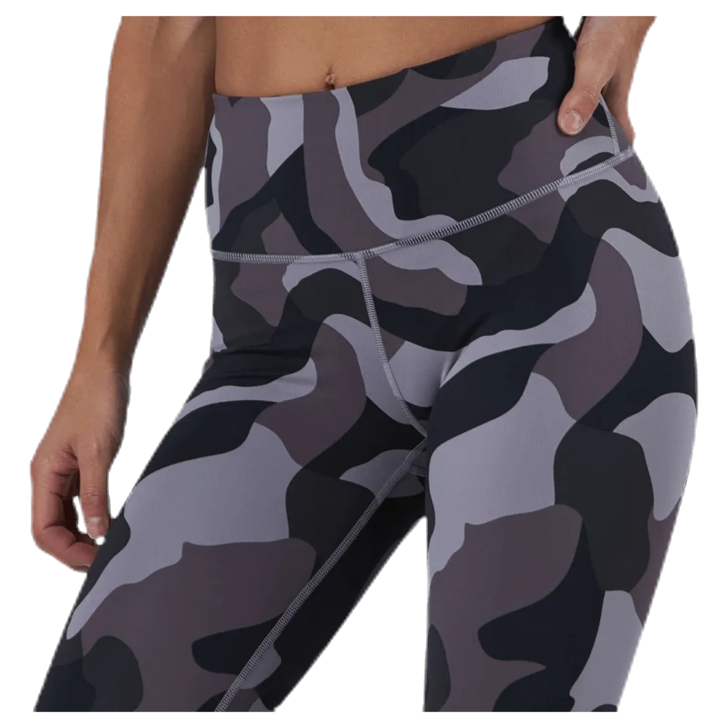 Rush Camo Legging Purple