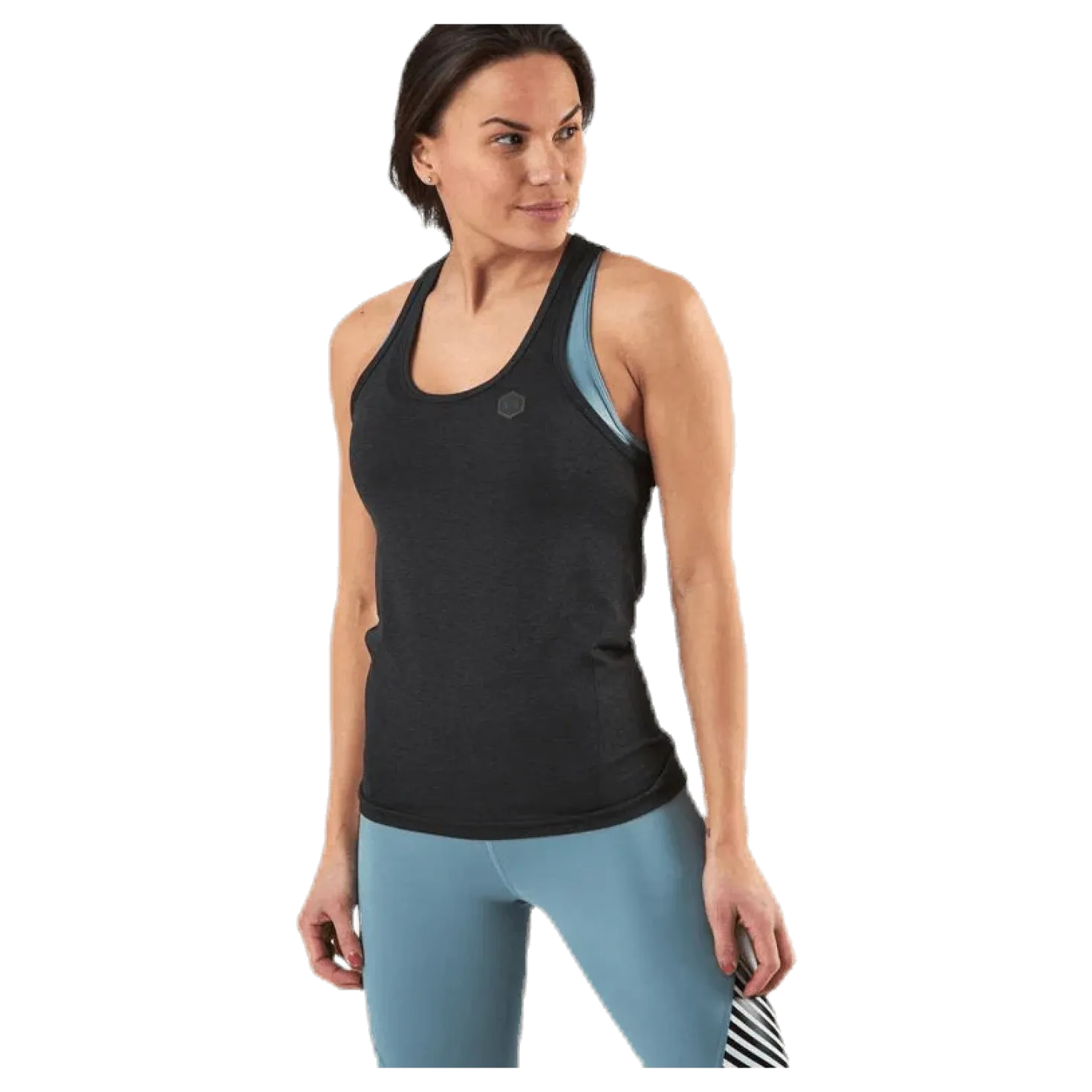 Rush Seamless Tank Black