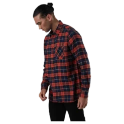 Rute Flannel Checker Orange