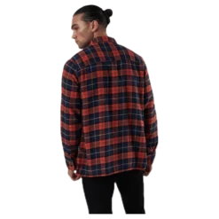 Rute Flannel Checker Orange
