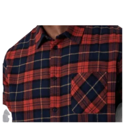 Rute Flannel Checker Orange