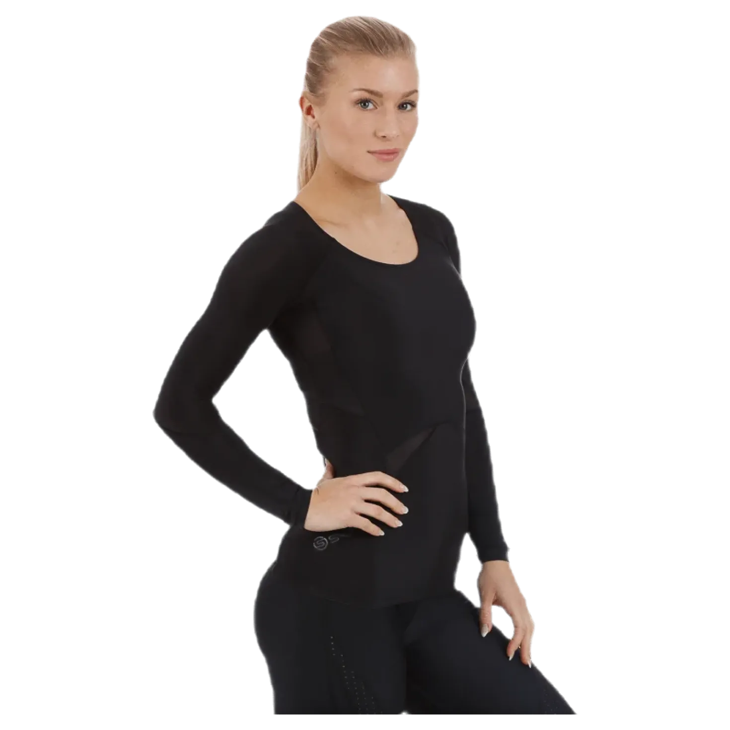 RY400 W Top Long Sleeve Black