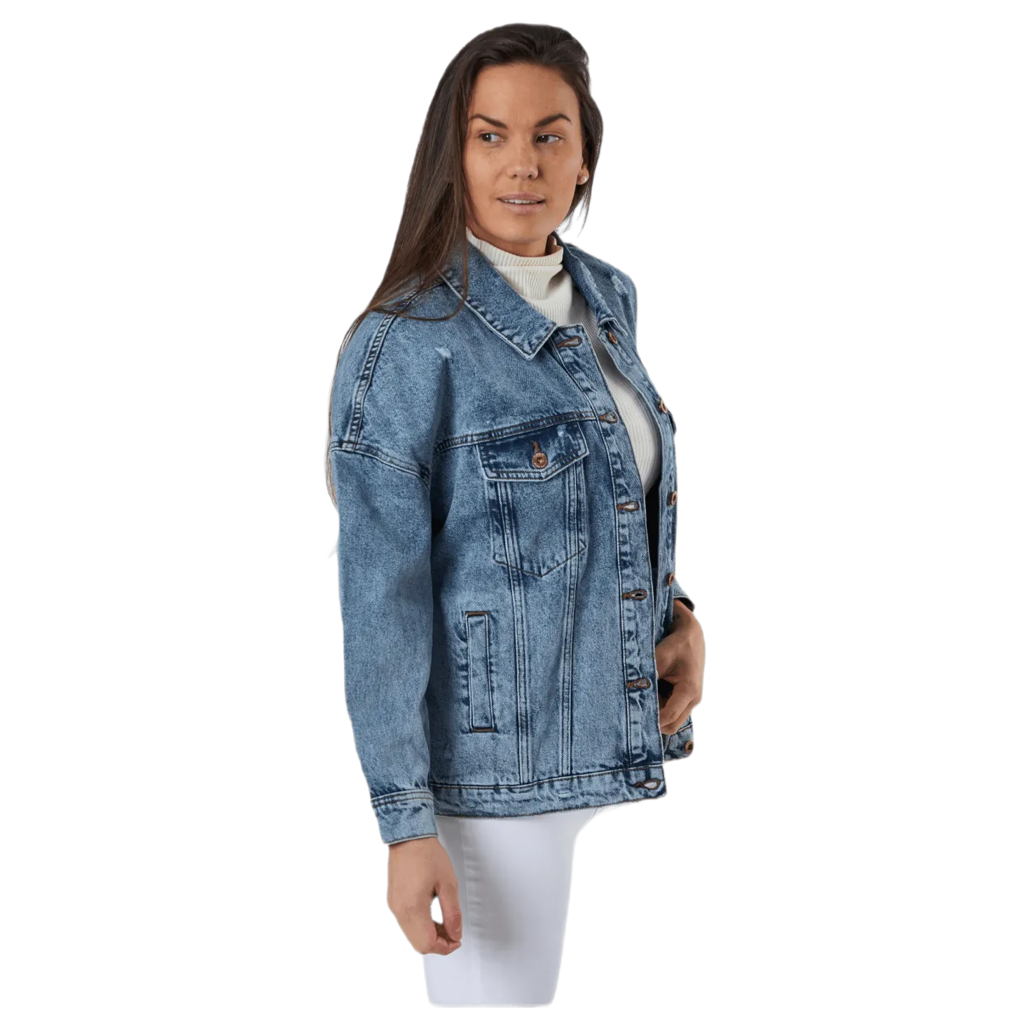 Safe Life Ls Oversze Jcket Blue