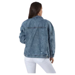 Safe Life Ls Oversze Jcket Blue