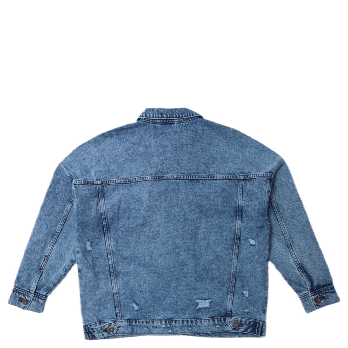Safe Life Ls Oversze Jcket Blue