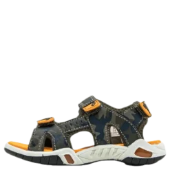 Saimen Blinking Sandal Orange/Green