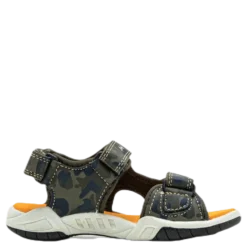 Saimen Blinking Sandal Orange/Green