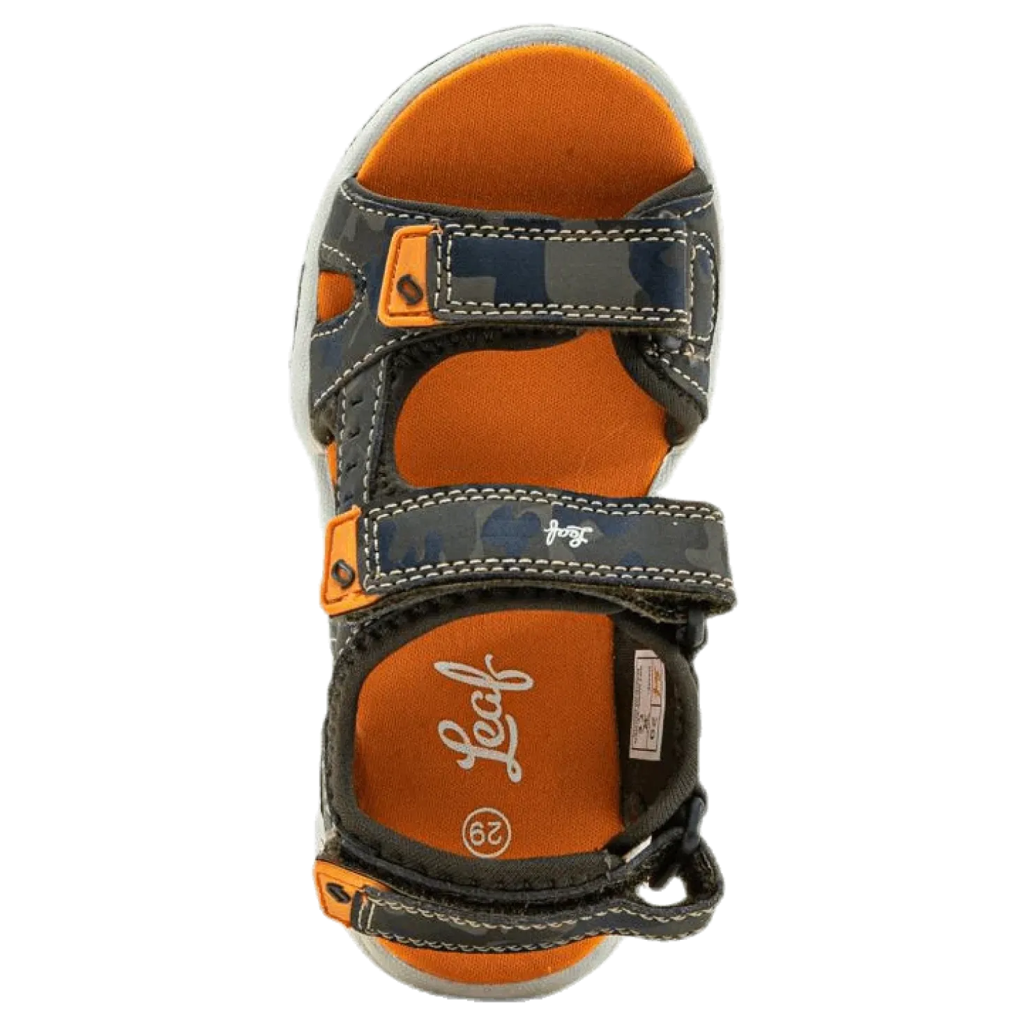 Saimen Blinking Sandal Orange/Green