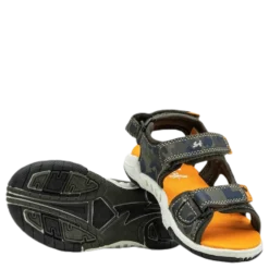 Saimen Blinking Sandal Orange/Green