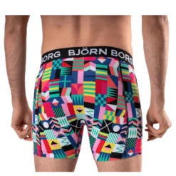 Sammy Geo Flag Shorts 3-pack Green/Black