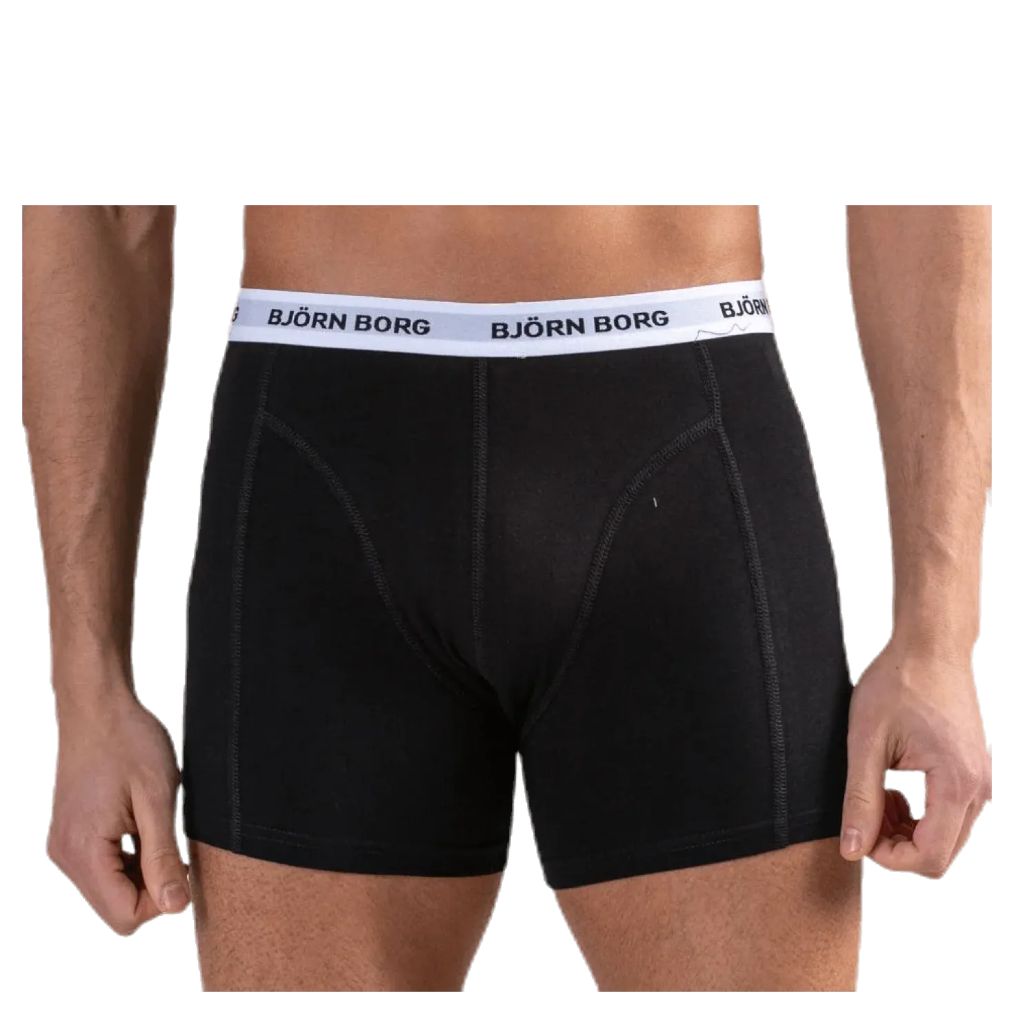 Sammy Solid Shorts 12-Pack Black