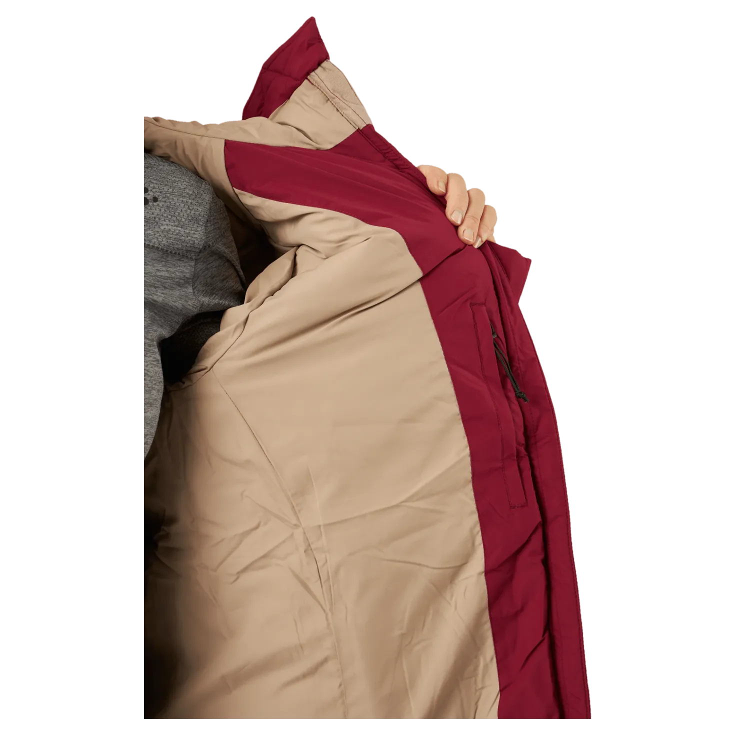 Sandra Wns Parka Red