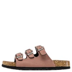 Santa Cork Sandals Pink
