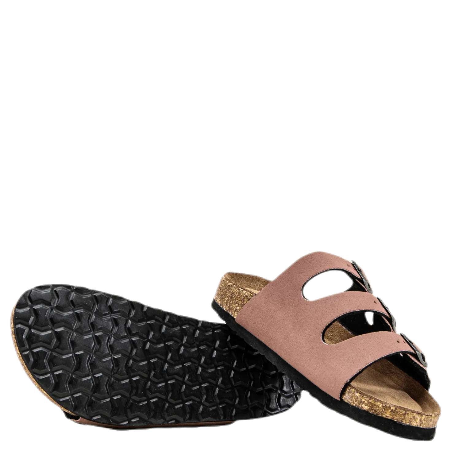 Santa Cork Sandals Pink