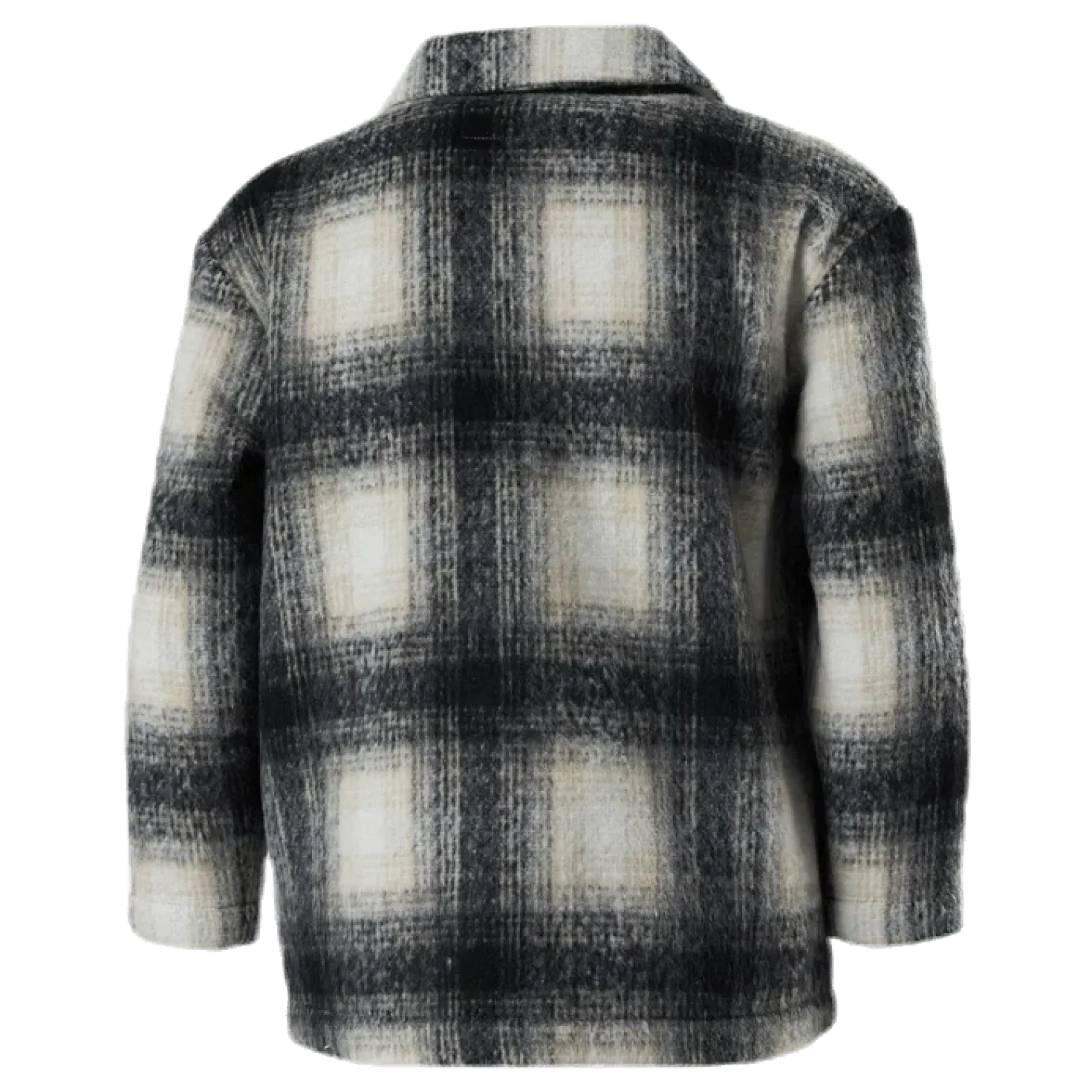 Sarah L/S Shacket Jacket Grey