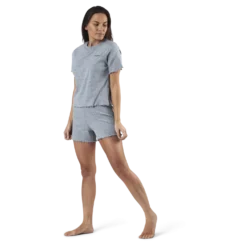 Sara Rib Pyjama Set Grey