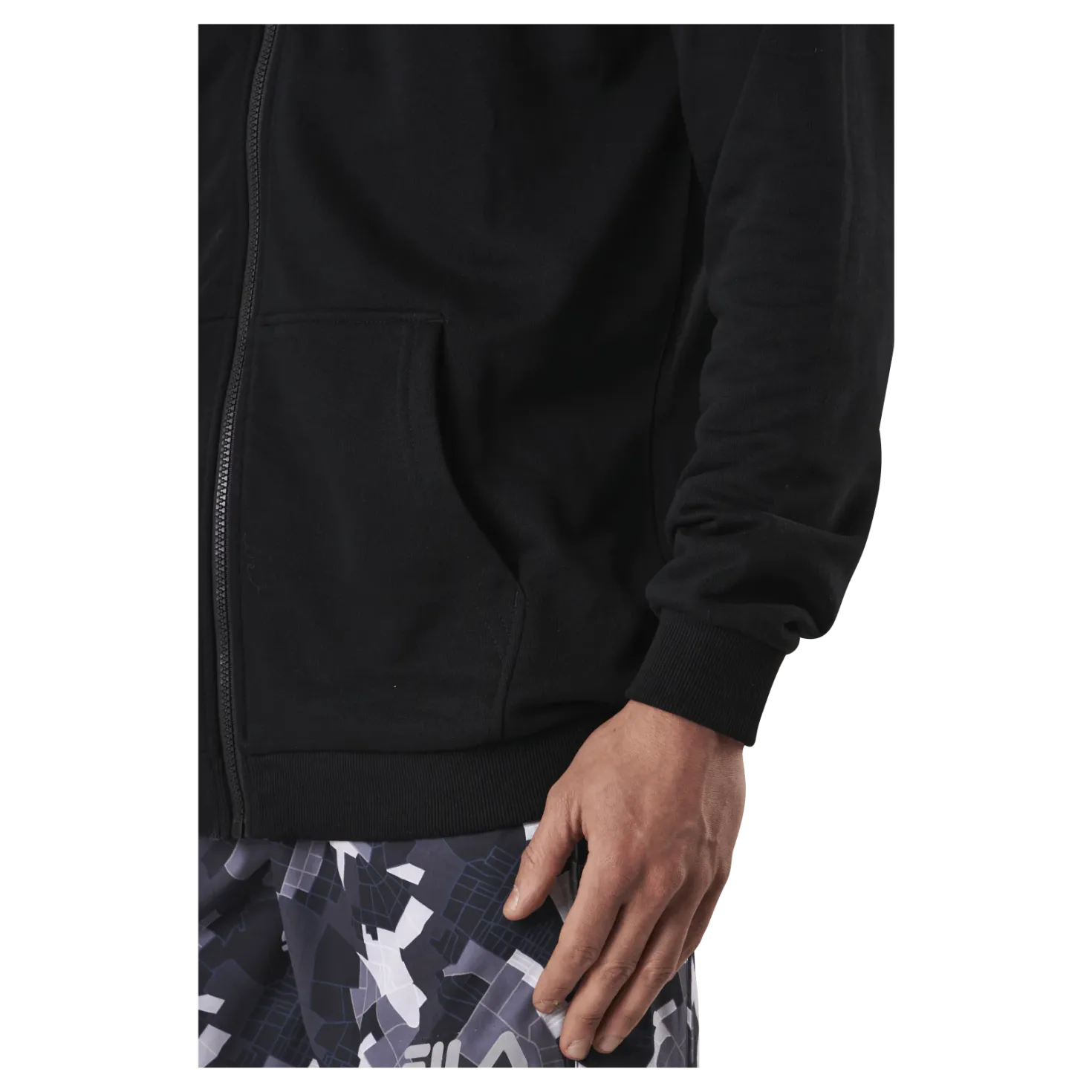 Sasha Hooded Jacket Black