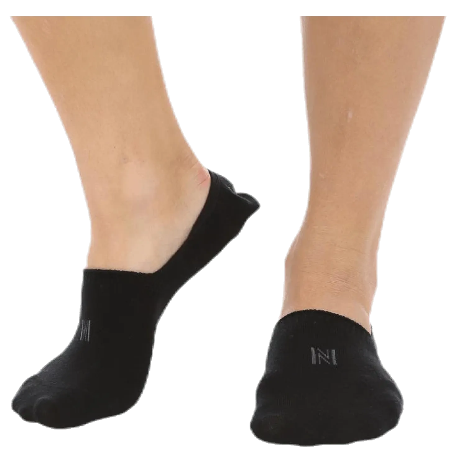 Scarlett 2-pack Invisible Sock Lady Black