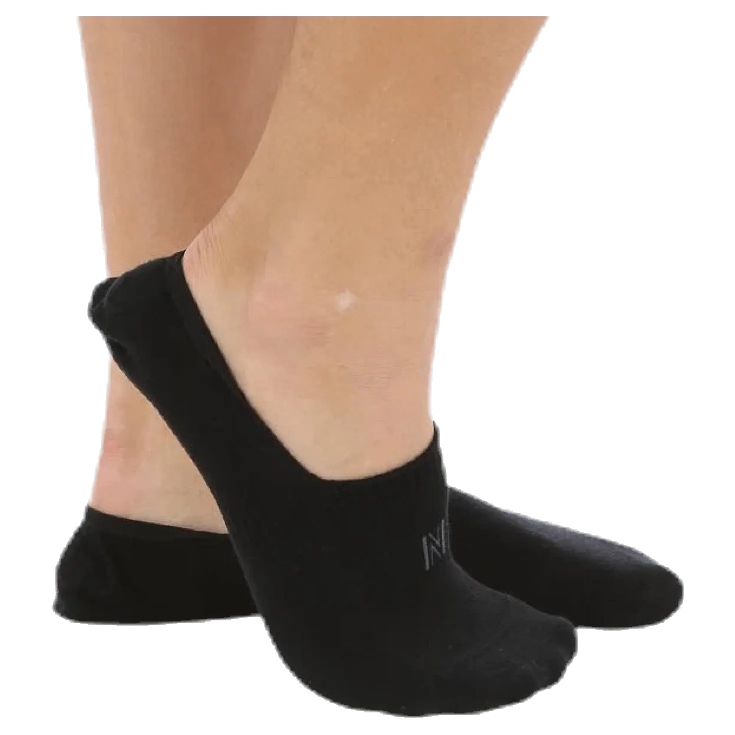 Scarlett 2-pack Invisible Sock Lady Black