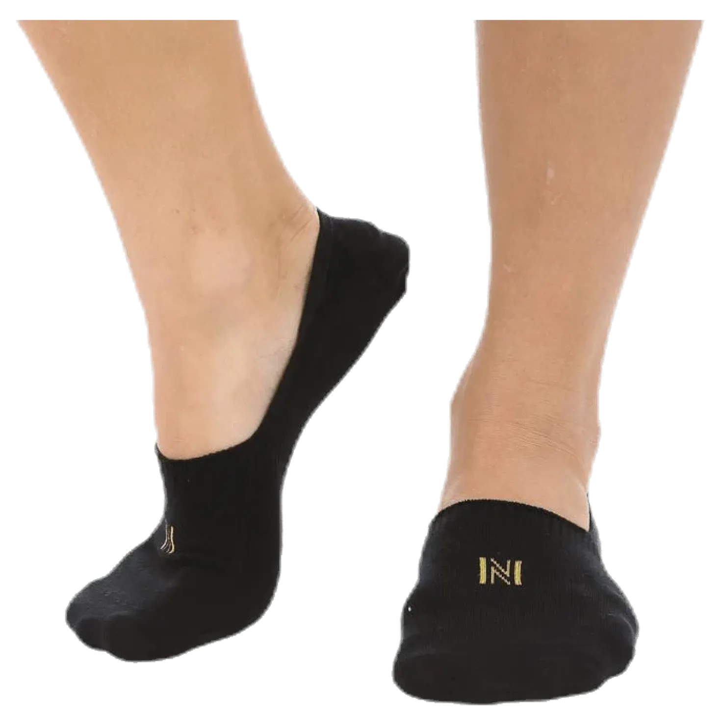 Scarlett 2-pack Invisible Sock Lady Black