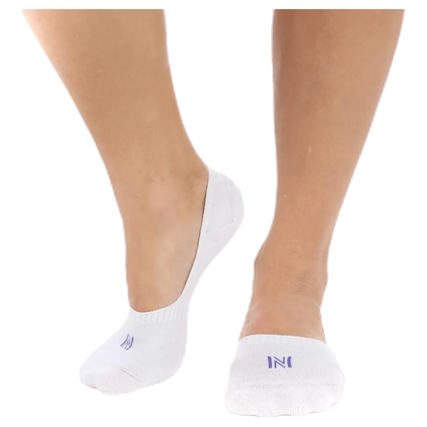 Scarlett 2-pack Invisible Sock Lady White