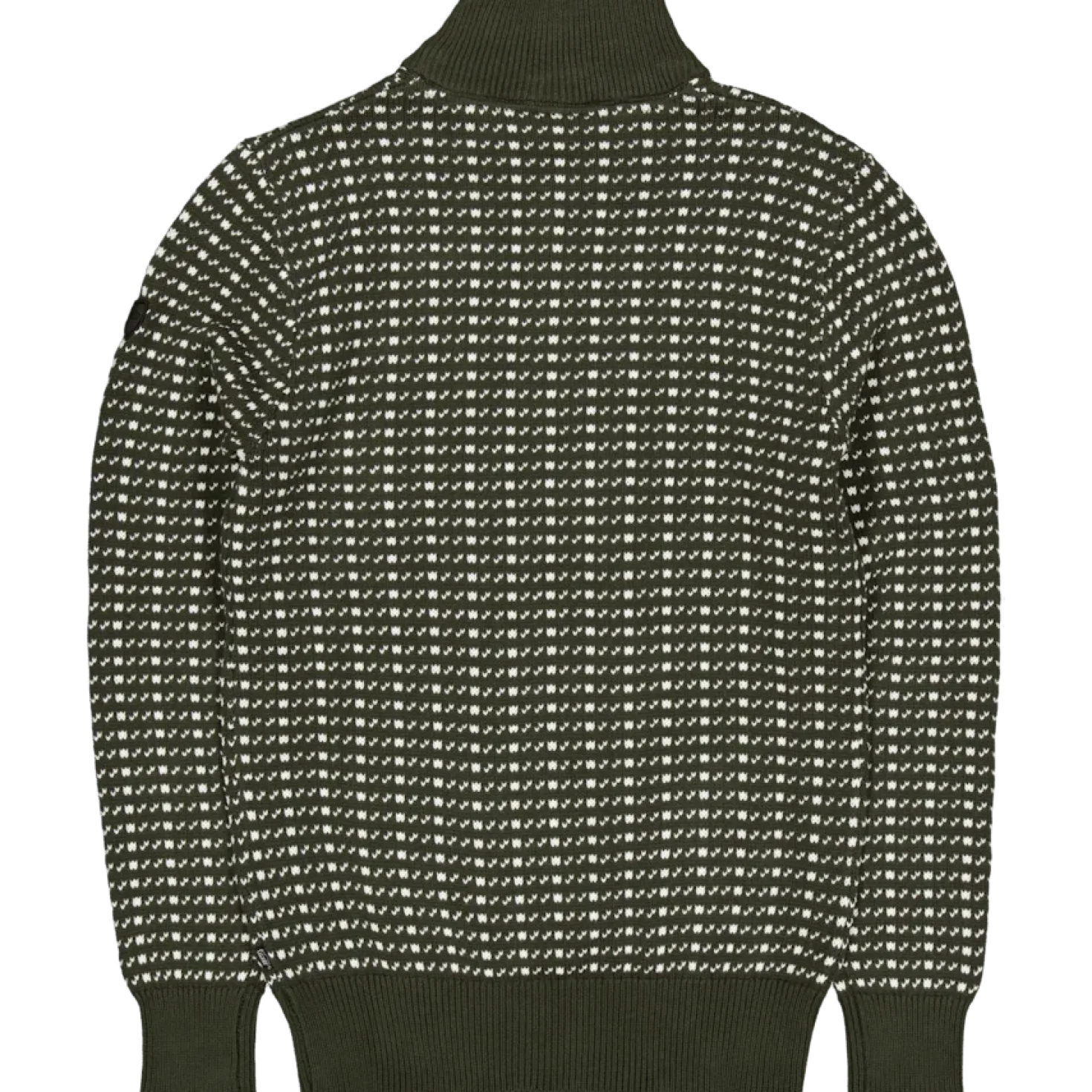 Scott Sweater Dark Olive Knit