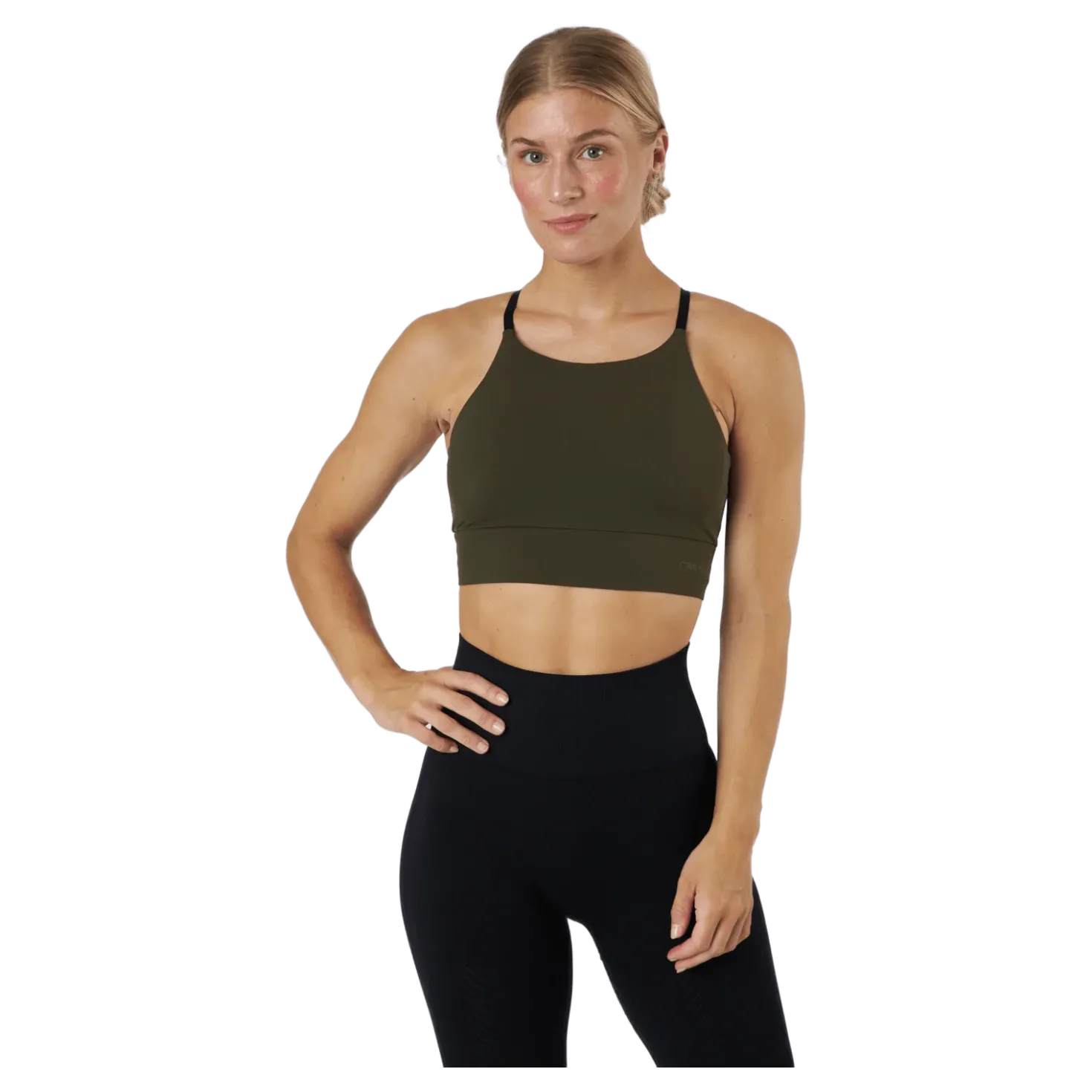 Sculpture Intense Sports Bra Forest Green