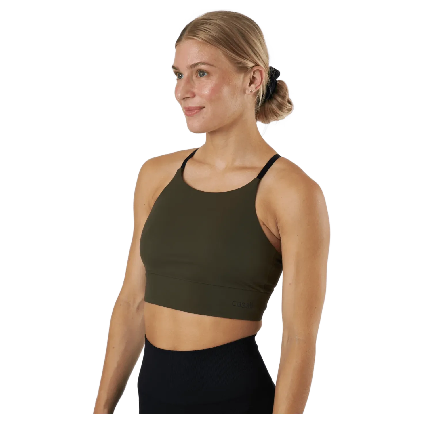 Sculpture Intense Sports Bra Forest Green
