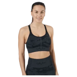 Seamless Anthracite Sports Bra Dark Grey
