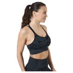 Seamless Anthracite Sports Bra Dark Grey