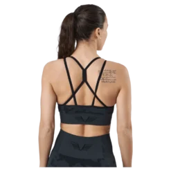 Seamless Anthracite Sports Bra Dark Grey