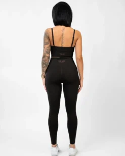 Seamless Booster Melange Tight Mocha